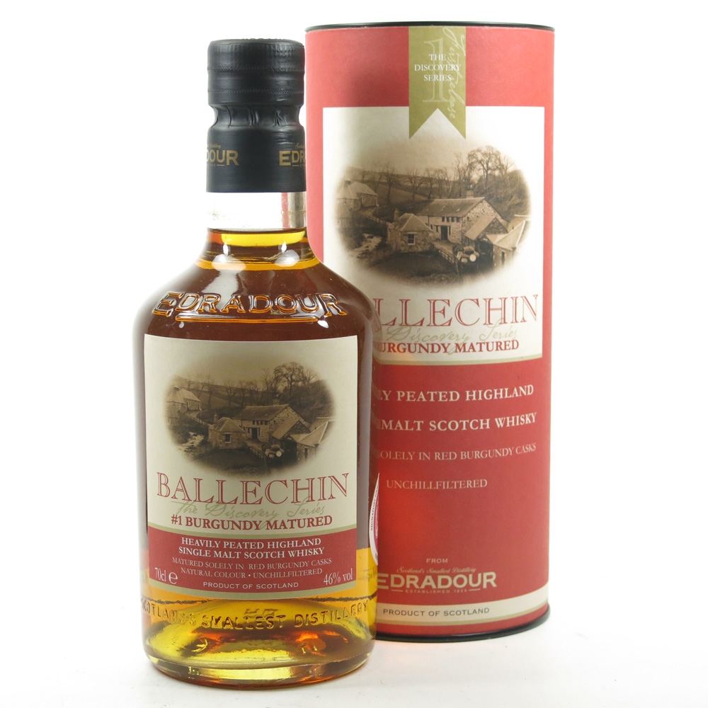 Scotch Whiskies matured in Wine casks